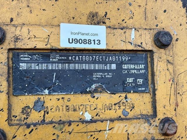 CAT D7E Buldozer sobre oruga