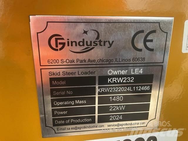CFG KRW232 Minicargadoras