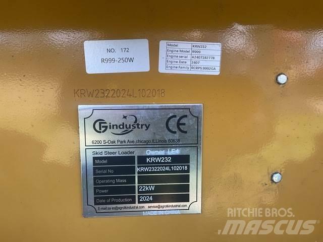 CFG KRW232 Minicargadoras