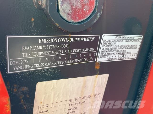 CFG QK20R Excavadoras de cadenas