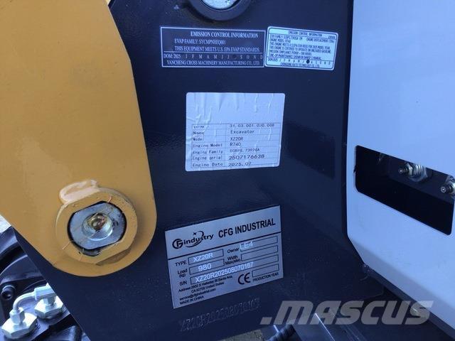 CFG XZ20R Excavadoras de cadenas