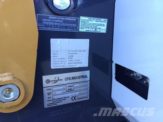 CFG XZ20R Excavadoras de cadenas