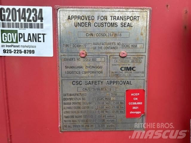 CIMC DC40H-72 Construcción - Otros