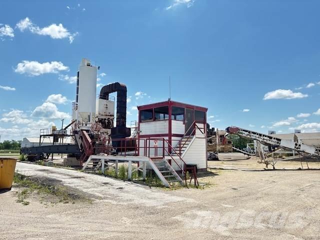  Dillman 300TPH Máquinas productoras de asfalto de pequeñas dimensiones