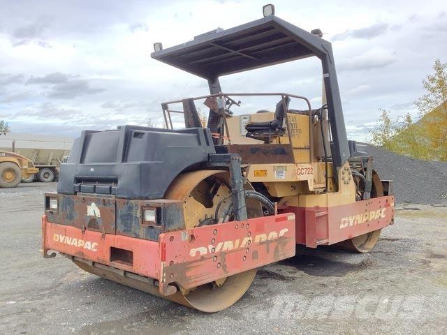 Dynapac CC722 Rodillos de doble tambor