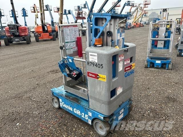 Genie GR-15 Ascensores de personal y montacargas de acceso