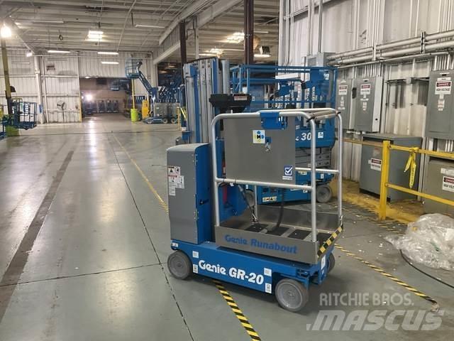 Genie GR-20 Ascensores de personal y montacargas de acceso