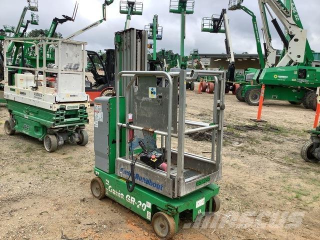 Genie GR-20 Ascensores de personal y montacargas de acceso
