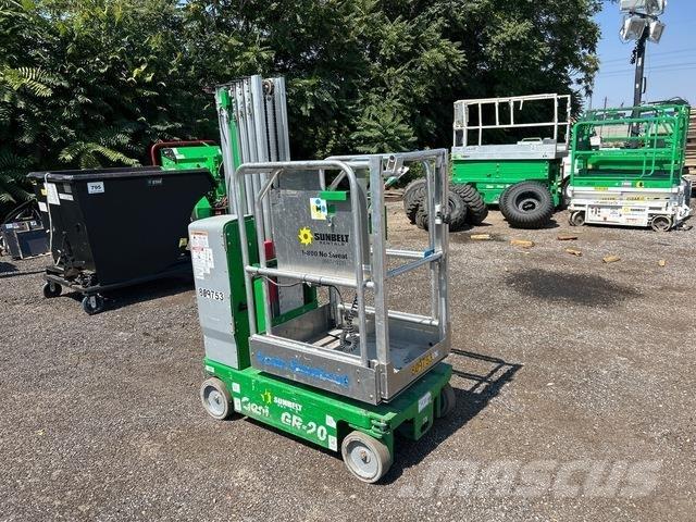 Genie GR-20 Ascensores de personal y montacargas de acceso