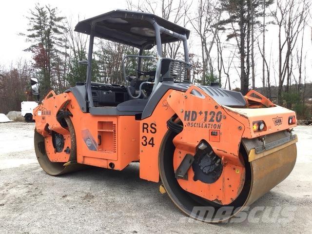 Hamm HD+120 V0 Rodillos de doble tambor