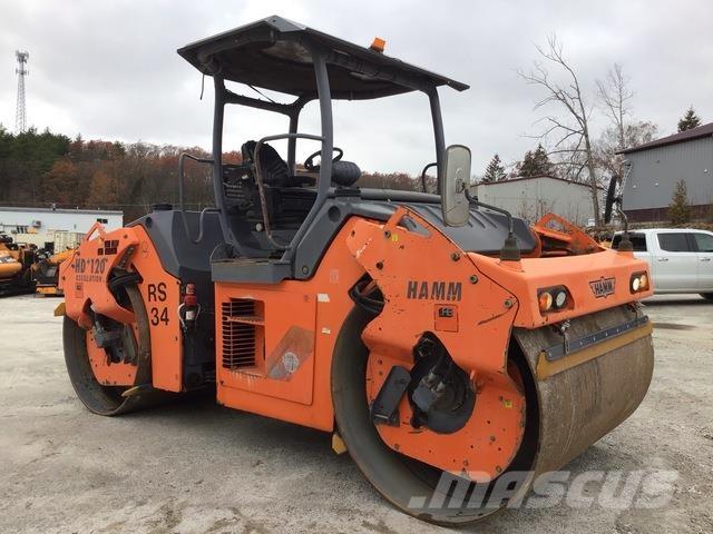 Hamm HD+120 V0 Rodillos de doble tambor