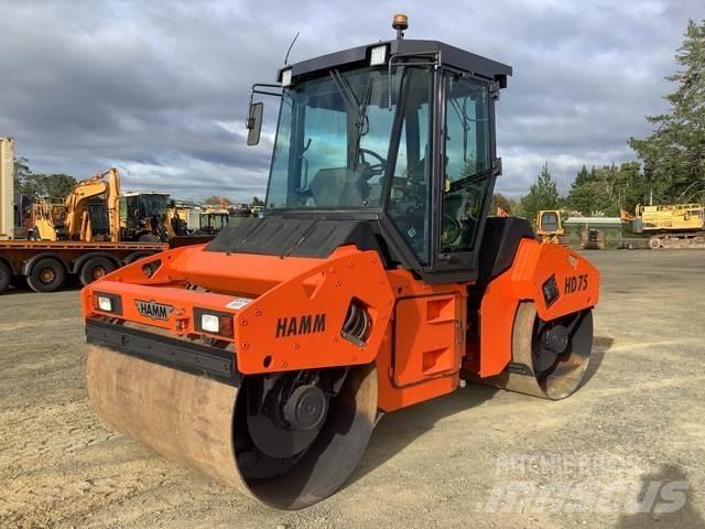 Hamm HD 75 Rodillos de doble tambor
