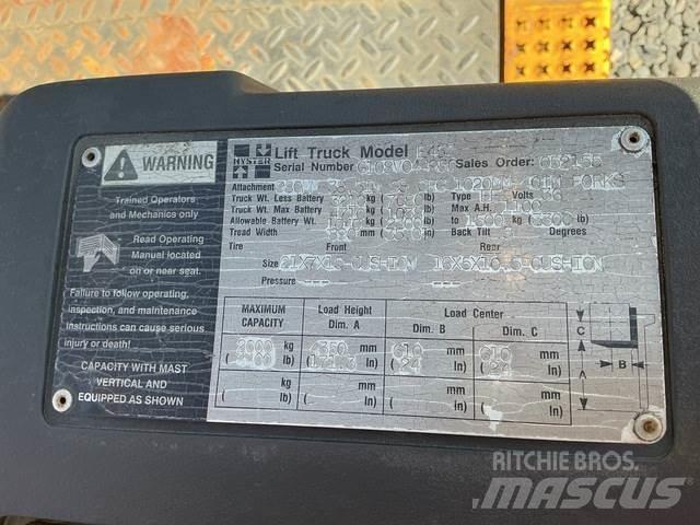 Hyster E45Z Carretillas de horquilla eléctrica