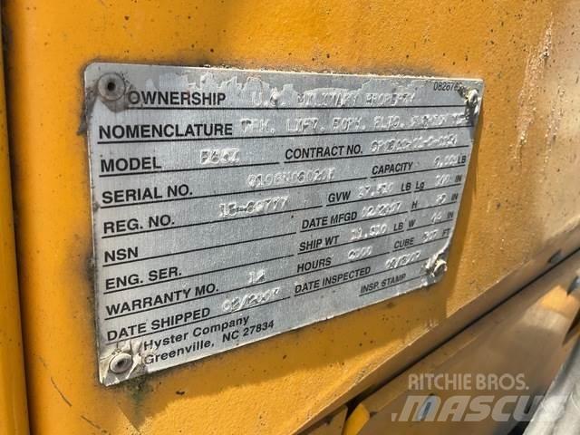 Hyster E65Z Carretillas de horquilla eléctrica