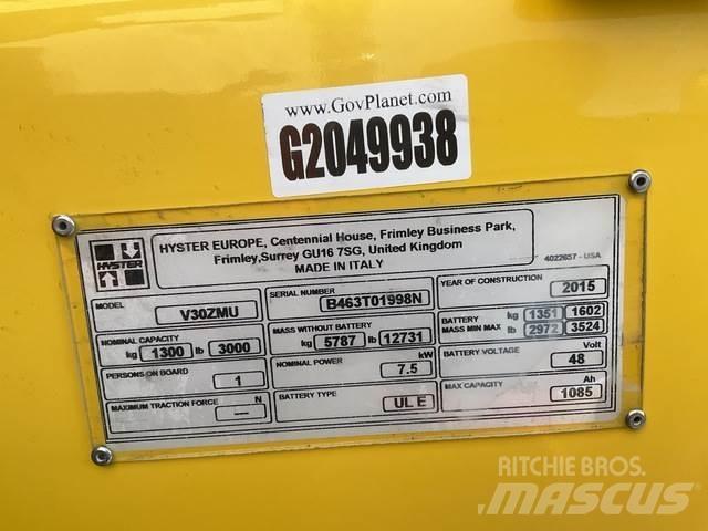 Hyster V30ZMU Recogepedidos de media altura