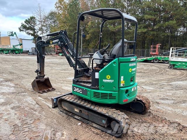 John Deere 26G Excavadoras de cadenas