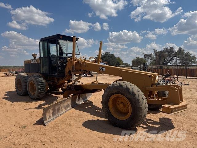 John Deere 770 Motoniveladoras
