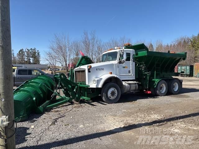 Kenworth T800 Láminas y cuñas quitanieves