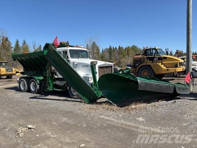 Kenworth T800 Láminas y cuñas quitanieves