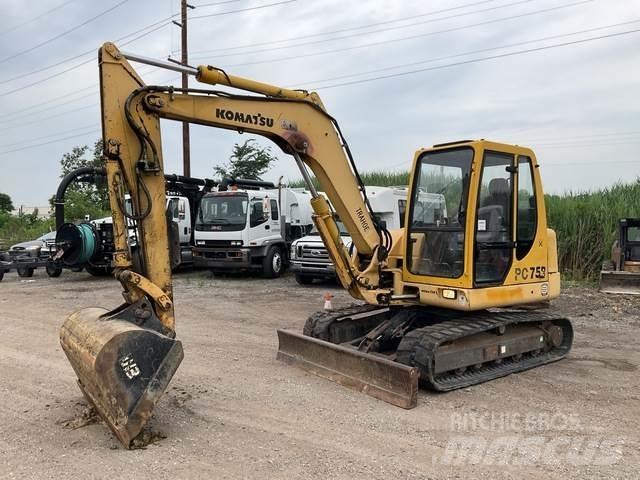 Komatsu PC75R Excavadoras de cadenas