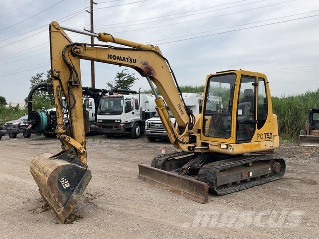 Komatsu PC75R Excavadoras de cadenas
