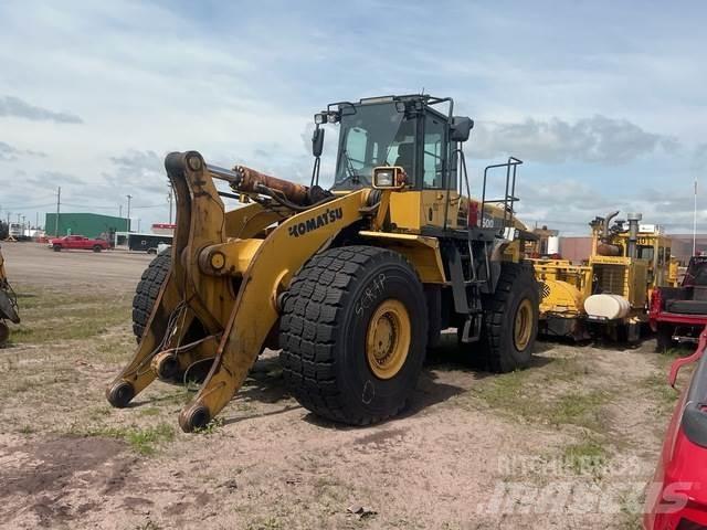 Komatsu WA500 Cargadoras sobre ruedas