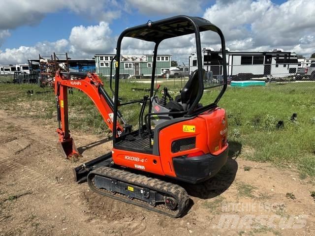 Kubota KX018-4 Excavadoras de cadenas