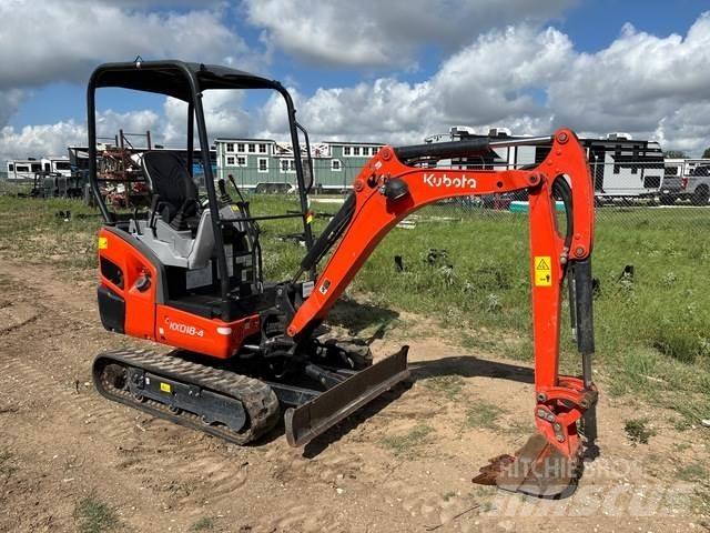 Kubota KX018-4 Excavadoras de cadenas