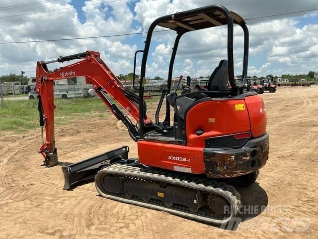 Kubota KX033-4 Excavadoras de cadenas