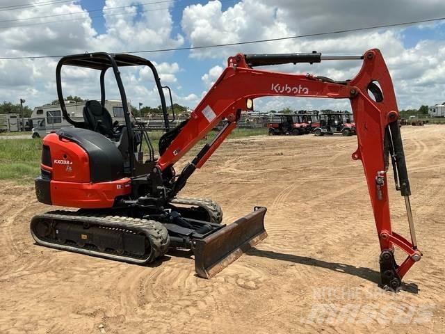 Kubota KX033-4 Excavadoras de cadenas