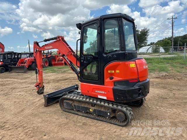 Kubota KX033-4 Excavadoras de cadenas