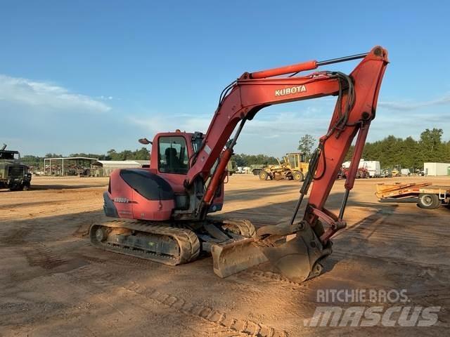 Kubota KX080-3 Excavadoras de cadenas
