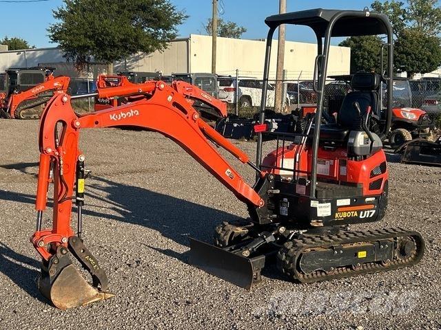 Kubota U17 Excavadoras de cadenas