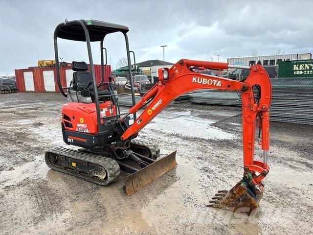 Kubota U17 Excavadoras de cadenas