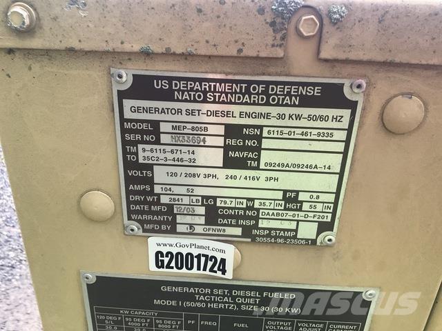  L3 MEP-805B Generadores diesel