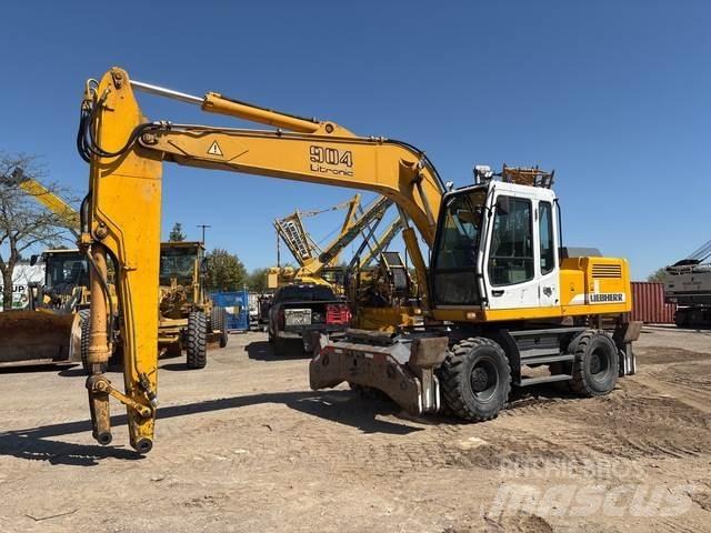 Liebherr A904 Excavadoras de ruedas