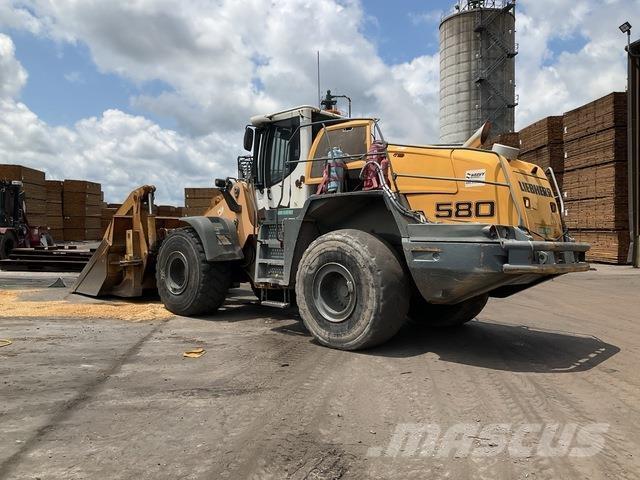 Liebherr L580 Cargadoras sobre ruedas