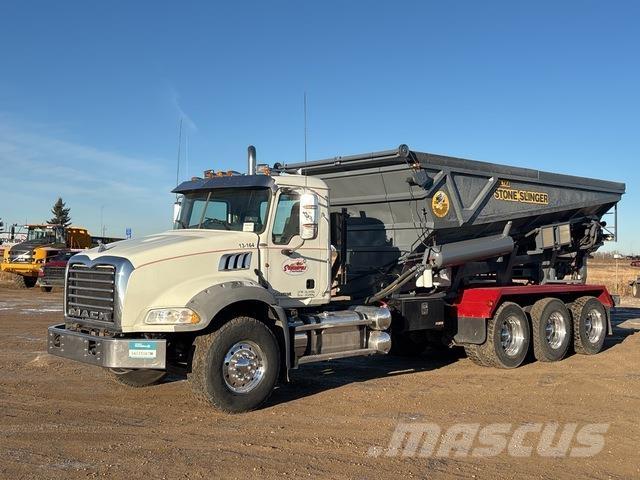 Mack GU814 Hormigoneras de piedras