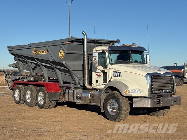 Mack GU814 Hormigoneras de piedras