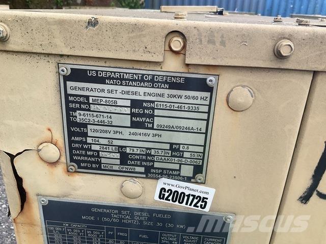  MCII MEP-805B Generadores diesel