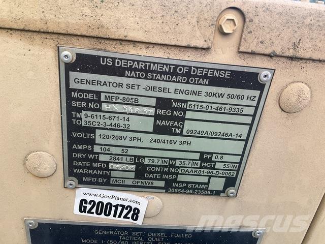  MCII MEP-805B Generadores diesel