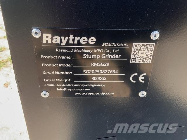  Raytree RMSG29 Trituradoras de troncos