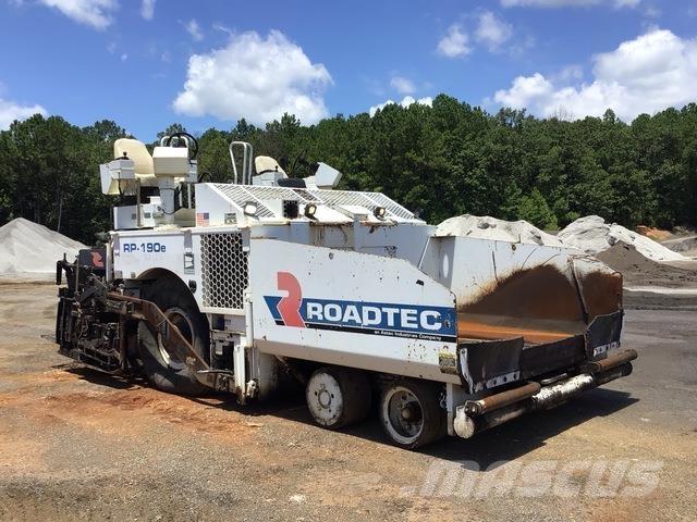 Roadtec RP190E Asfaltadoras