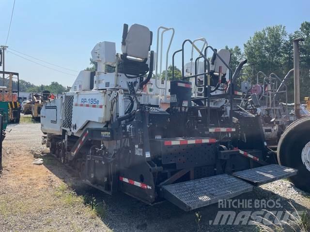 Roadtec RP195E Asfaltadoras