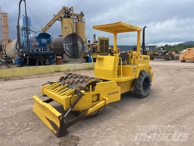Sakai SV200TB Rodillos de un solo tambor