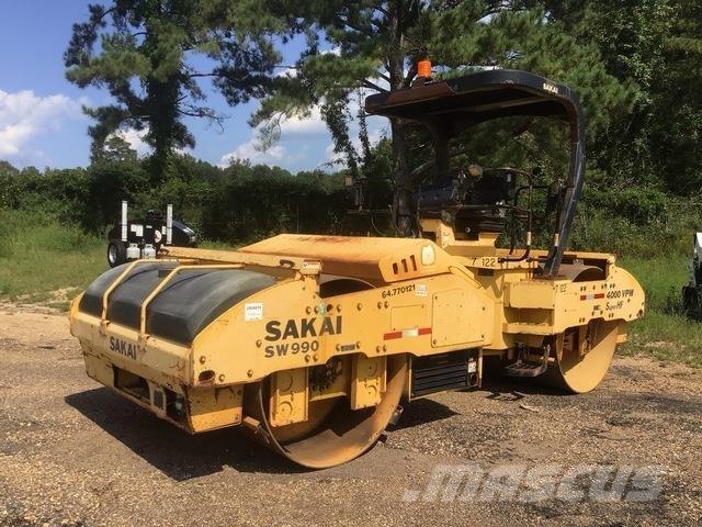Sakai SW990 Rodillos de doble tambor