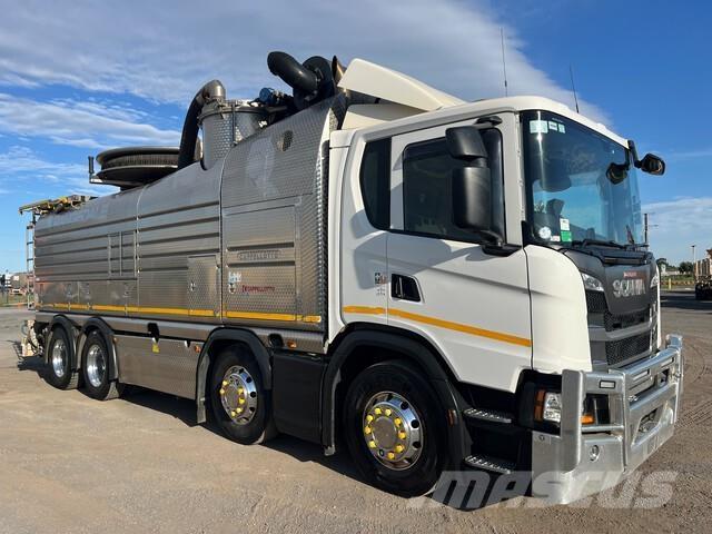 Scania G450 Camiones aspiradores/combi