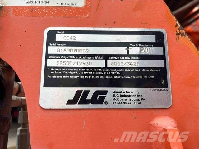 SkyTrak 8042 Carretillas telescópicas