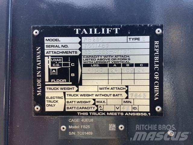 Tailift FB25C Carretillas de horquilla eléctrica