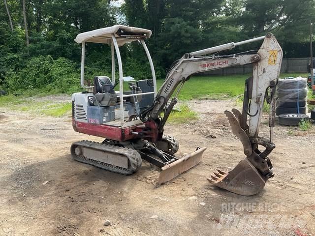 Takeuchi TB016 Excavadoras de cadenas